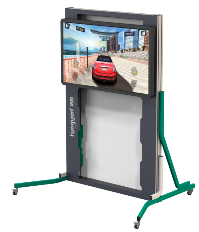 Reaction time situational interactive rehabilitation system-