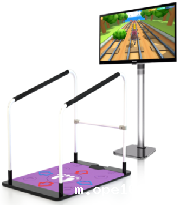 Walking interactive training system-