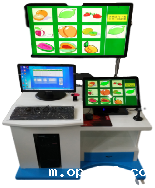 Rehabilitation evaluation and training system for the elderly-