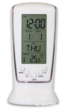 Time alarm clock LED electronic calendar