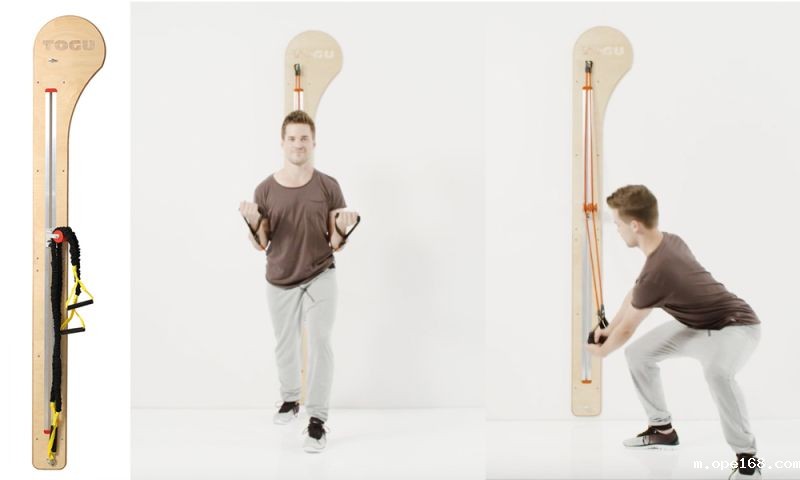 墙式阻力训练器-