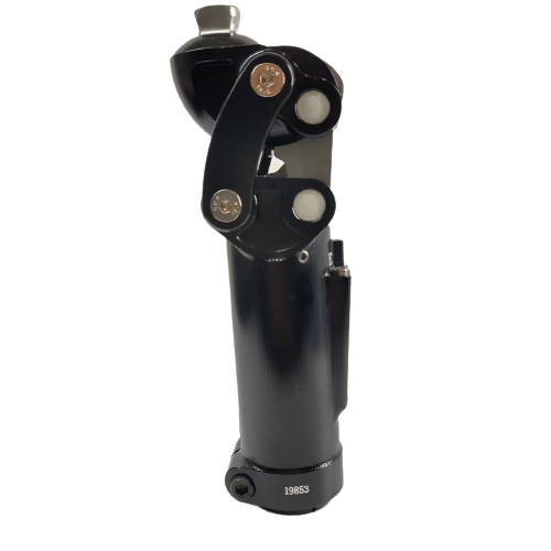 Four bar pneumatic knee joint