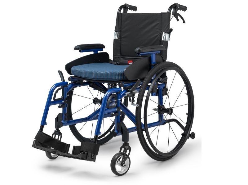 镁合金折叠轮椅-